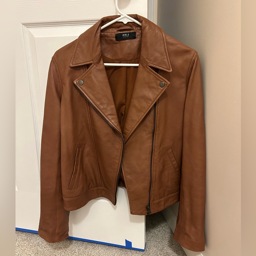 Brown Leather Jacket